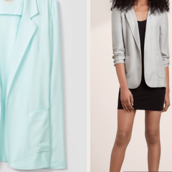 Mint green Aritzia Talula Kent blazer - Picture 2 of 4